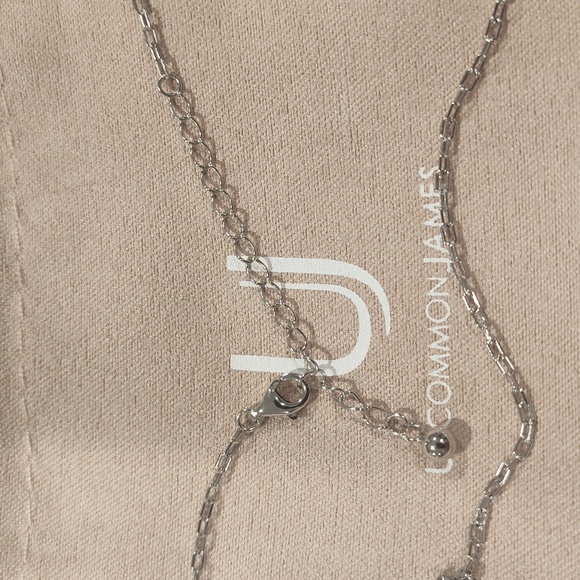 Uncommon James Mini White Heart Necklace - Picture 4 of 8